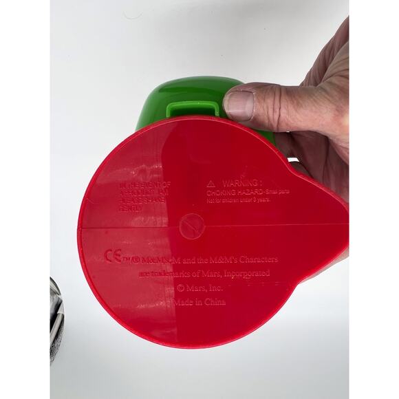 Vintage Spinning M & M Candy Dispenser - Picture 4 of 4